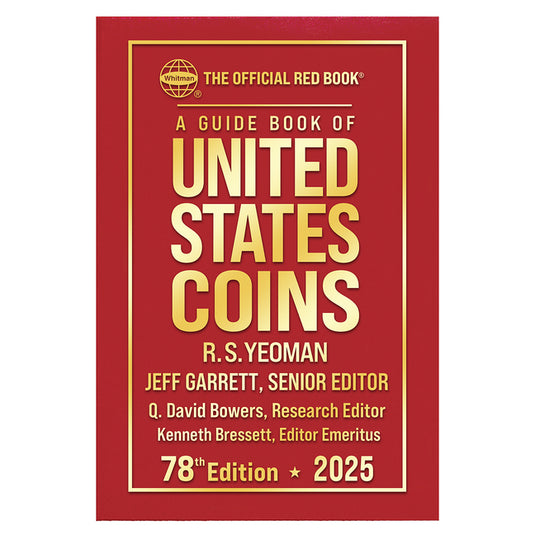 A Guide Book of United States Coins 2025: 78th Edition: The Official Red Book - Hardcover