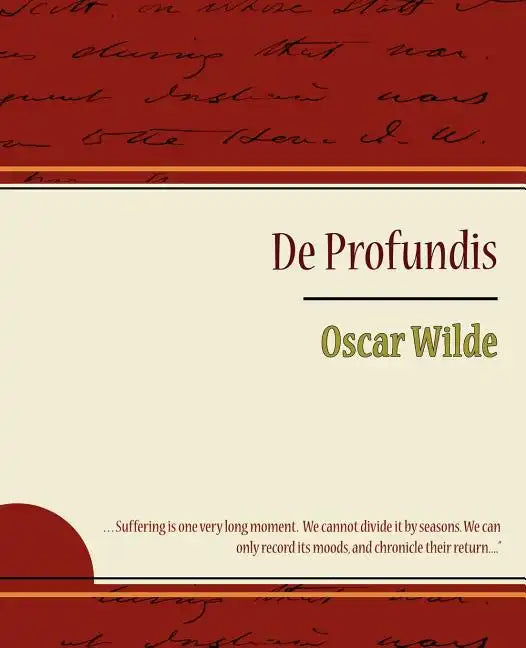 de Profundis - Oscar Wilde - Paperback