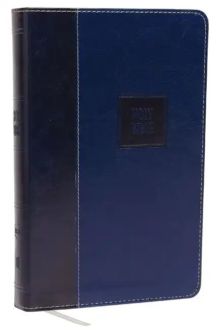 NKJV, Deluxe Gift Bible, Imitation Leather, Blue, Red Letter Edition - Imitation Leather