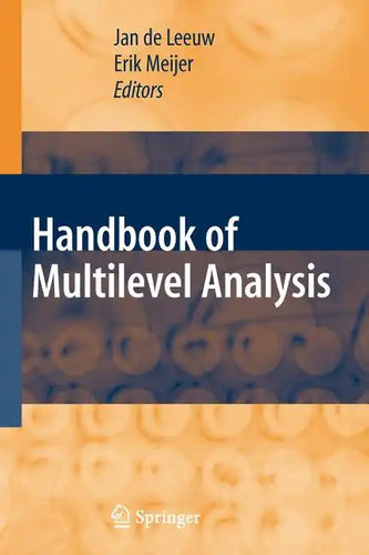 Handbook of Multilevel Analysis - Paperback