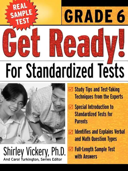 Get Ready! for Standardized Tests: Grade 6 - Paperback