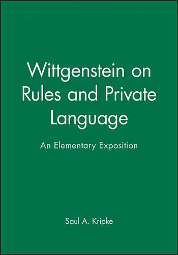 Wittgenstein Rules and Private - Paperback