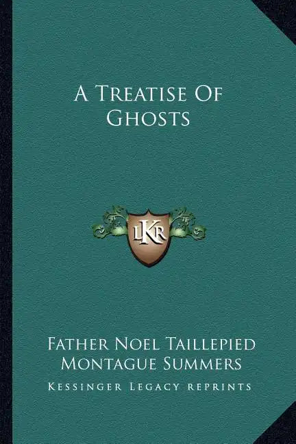 A Treatise of Ghosts - Paperback
