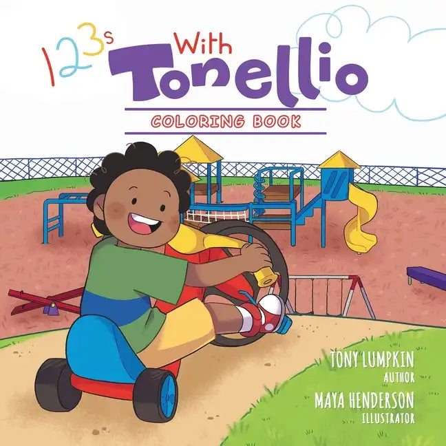 123s With Tonellio Coloring Book - Paperback