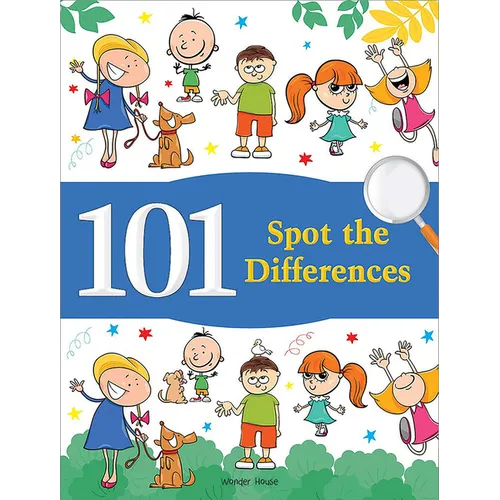 101 Spot the Differences: Fun Activity Books for Children - Paperback