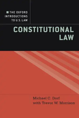 The Oxford Introductions to U.S. Law: Constitutional Law - Paperback