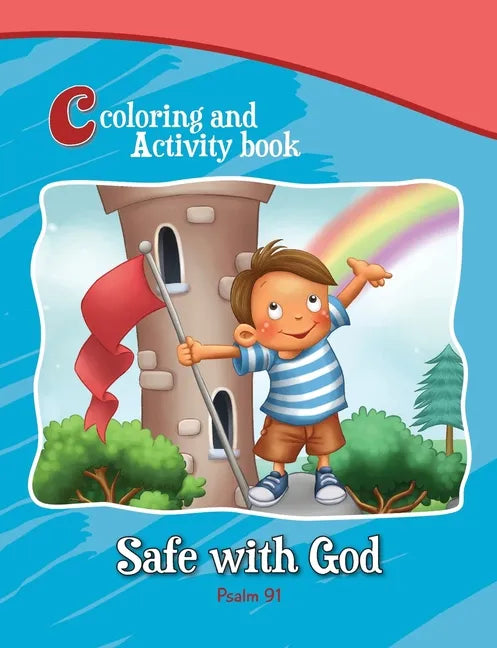 Psalm 91 Coloring and Activity Book: Safe with God - Paperback