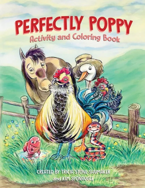 Perfectly Poppy Activity and Coloring Book - Paperback