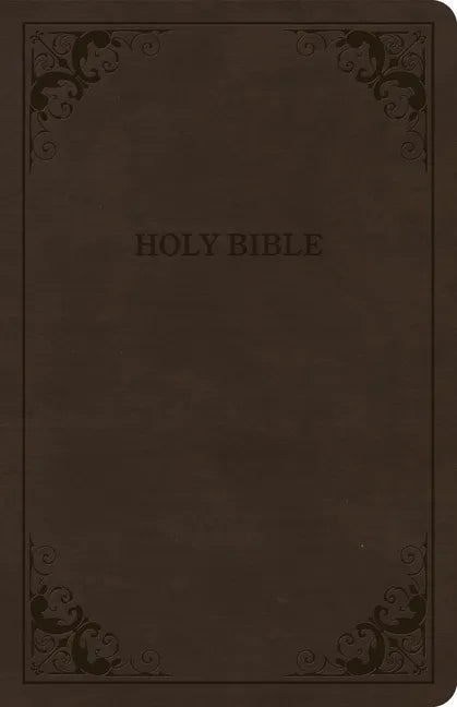 CSB Thinline Bible, Value Edition, Brown Leathertouch - Imitation Leather