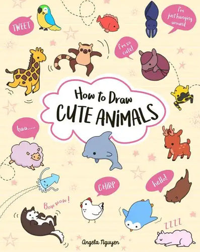 How to Draw Cute Animals - Paperback