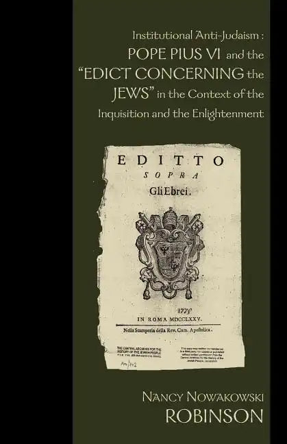 Institutional Anti-Judaism - Paperback