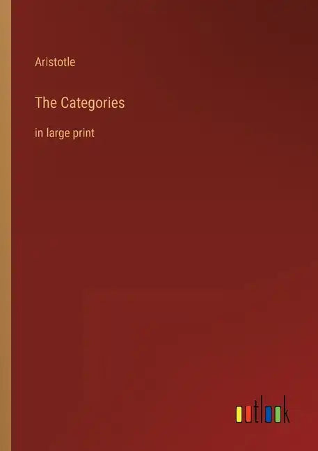 The Categories: in large print - Paperback