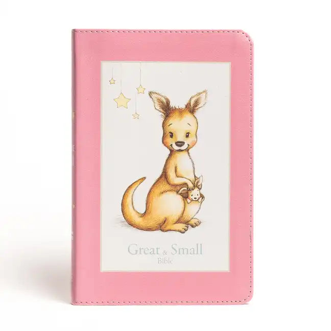 CSB Great and Small Bible, Pink Leathertouch: A Keepsake Bible for Babies - Imitation Leather