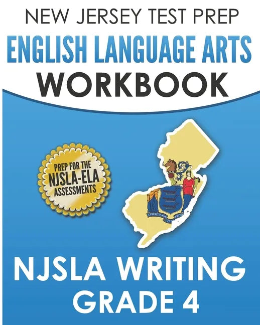NEW JERSEY TEST PREP English Language Arts Workbook NJSLA Writing Grade 4 - Paperback