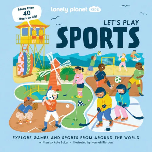 Lonely Planet Kids Let's Play Sports - Board Book