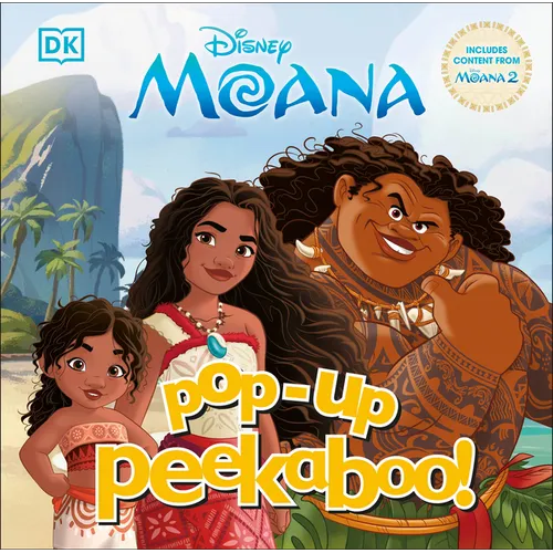 Pop-Up Peekaboo! Disney Moana - Board Book