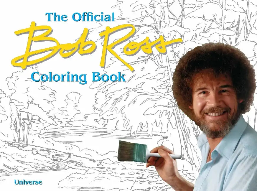 The Bob Ross Coloring Book - Paperback