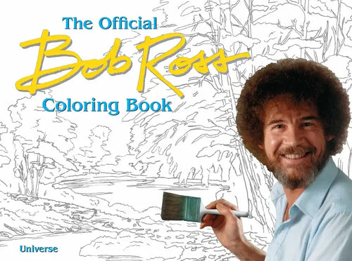 The Bob Ross Coloring Book - Paperback