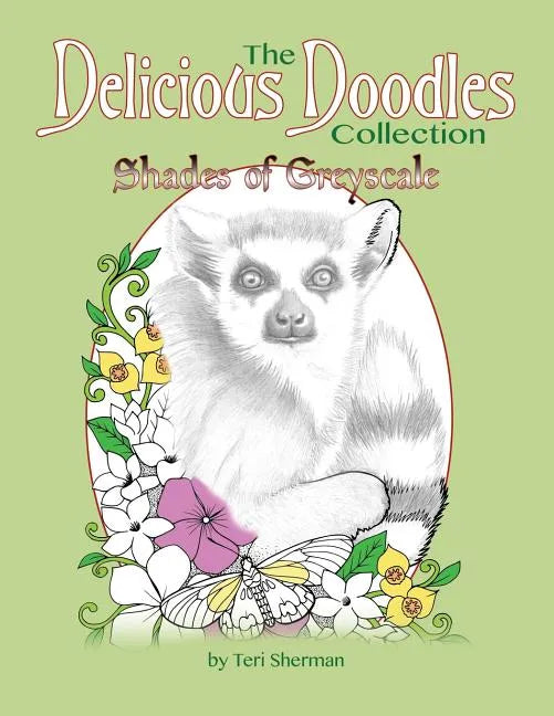 Shades of Greyscale: A Hybrid Greyscale and Line Art Colouring Book - Paperback