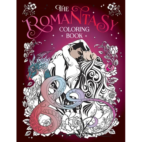 The Romantasy Coloring Book: A Fantastical Journey of Colour and Creativity - Paperback