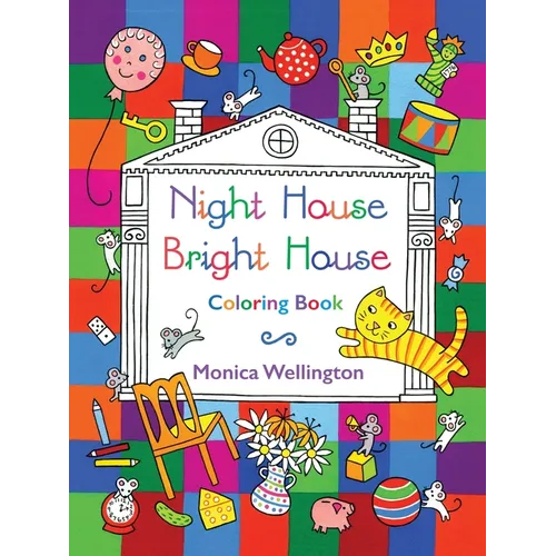 Night House Bright House Coloring Book - Paperback