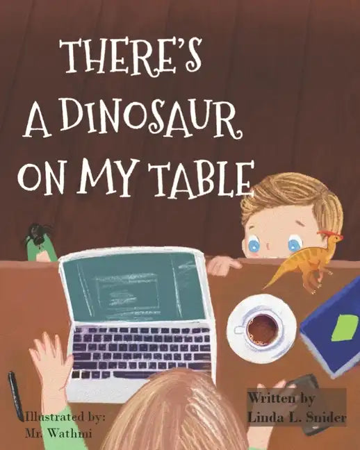 There's A Dinosaur On My Table - Paperback