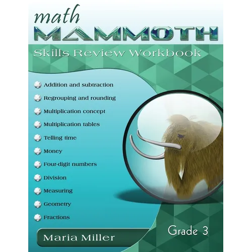 Math Mammoth Grade 3 Skills Review Workbook - Paperback