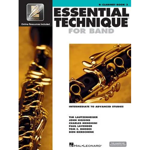 Essential Technique for Band with Eei - Intermediate to Advanced Studies: BB Clarinet (Book/Online Media) - Paperback