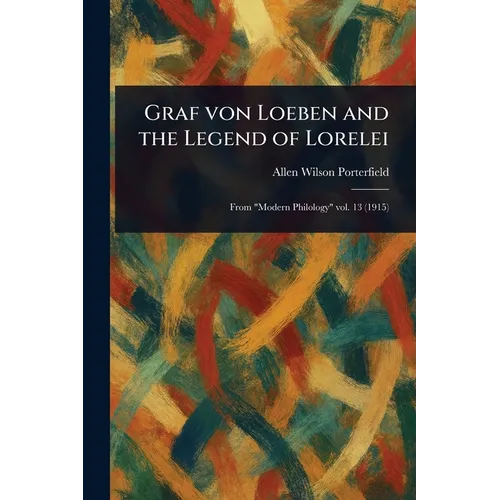 Graf Von Loeben and the Legend of Lorelei - Paperback