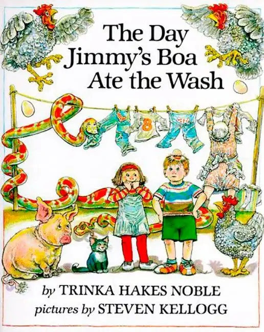 The Day Jimmy's Boa Ate the Wash - Hardcover