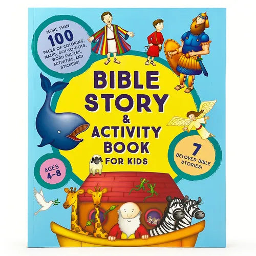 Bible Story and Activity Book for Kids (Little Sunbeams) - Paperback