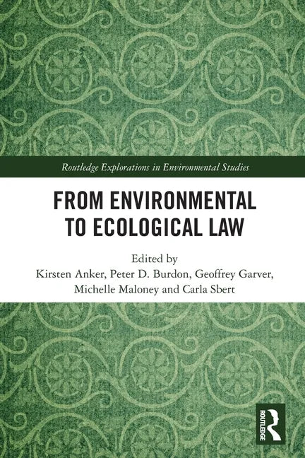 From Environmental to Ecological Law - Paperback