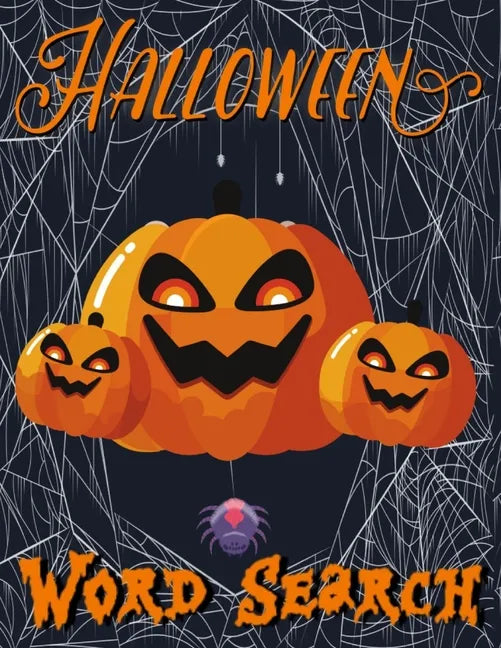 Halloween Word Search: Activity Themed Book for Kids Ages 8-12 Original Spooky Puzzle Book - Paperback