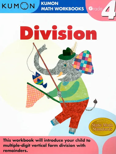 Kumon Grade 4 Division - Paperback