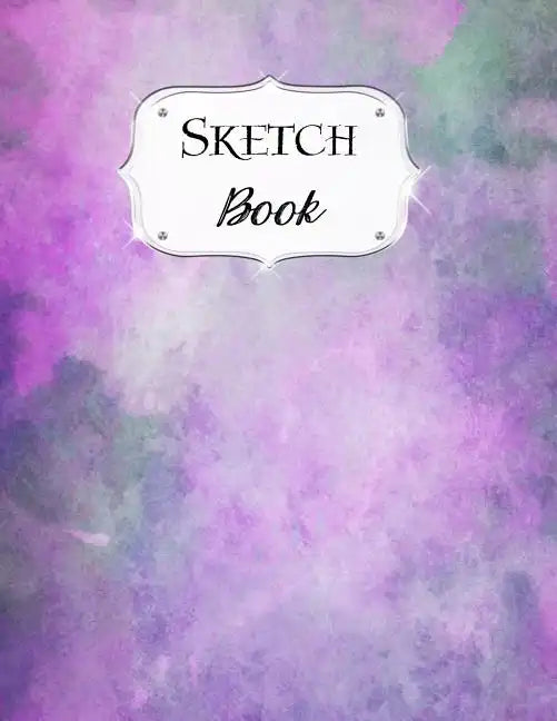 Sketch Book: Watercolor Sketchbook Scetchpad for Drawing or Doodling Notebook Pad for Creative Artists #5 Purple Green - Paperback