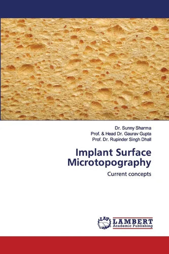 Implant Surface Microtopography - Paperback