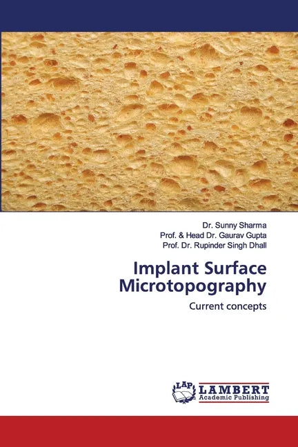 Implant Surface Microtopography - Paperback