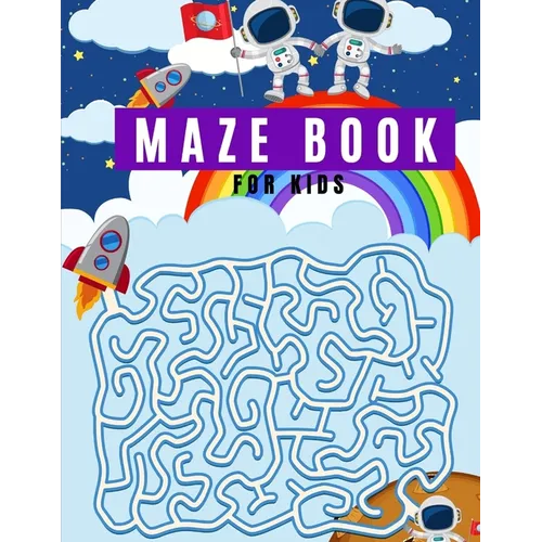 Maze Book For Kids: Best Maze Books For Kids - Paperback