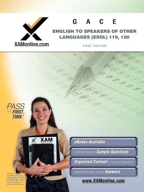 Gace English to Speakers of Other Languages (Esol) 119, 120 Teacher Certification Test Prep Study Guide: Gace ESOL - Paperback