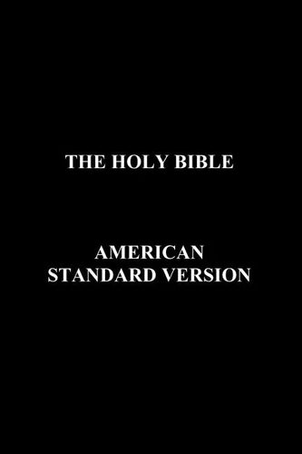 Holy Bible-Asv - Hardcover