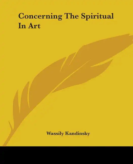 Concerning the Spiritual in Art - Paperback