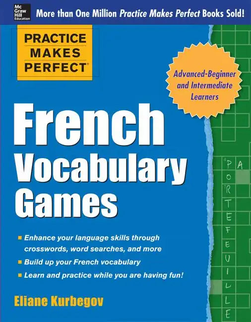 French Vocabulary Games - Paperback