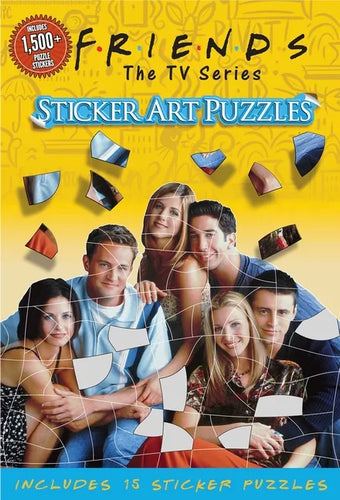 Friends Sticker Art Puzzles - Paperback
