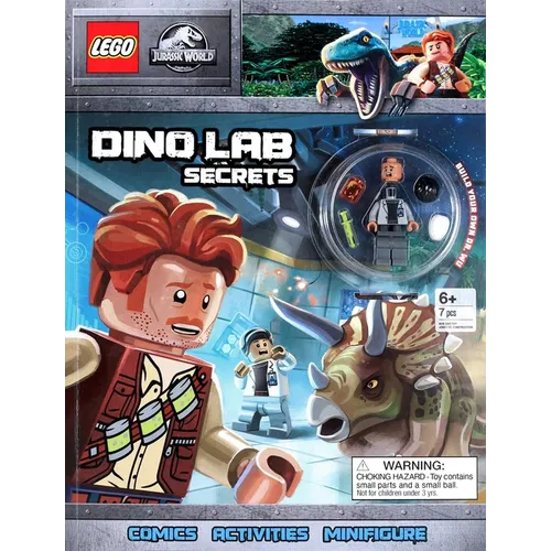 Lego Jurassic World: Dino Lab Secrets - Paperback