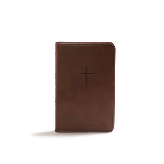 KJV Compact Bible, Value Edition, Brown Leathertouch - Imitation Leather