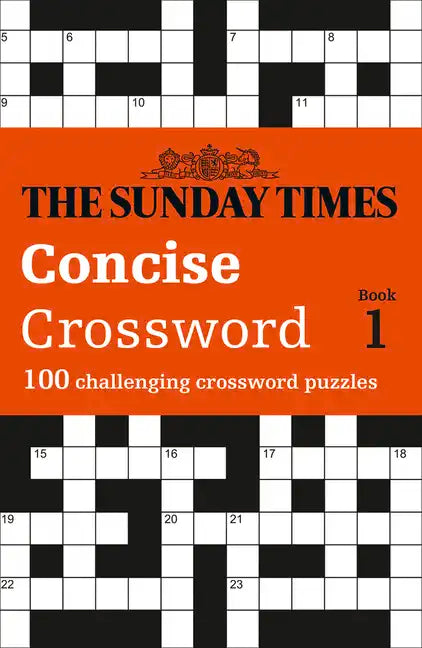 The Sunday Times Concise Crossword Book 1: 100 Challenging Crossword Puzzles - Paperback