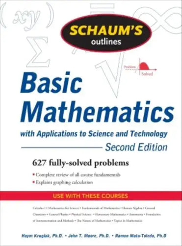 Schaum's Outline of Basic Mathematics with Applications to Science and Technology - Paperback