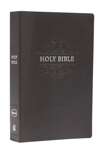 NKJV, Holy Bible, Soft Touch Edition, Imitation Leather, Black, Comfort Print - Imitation Leather