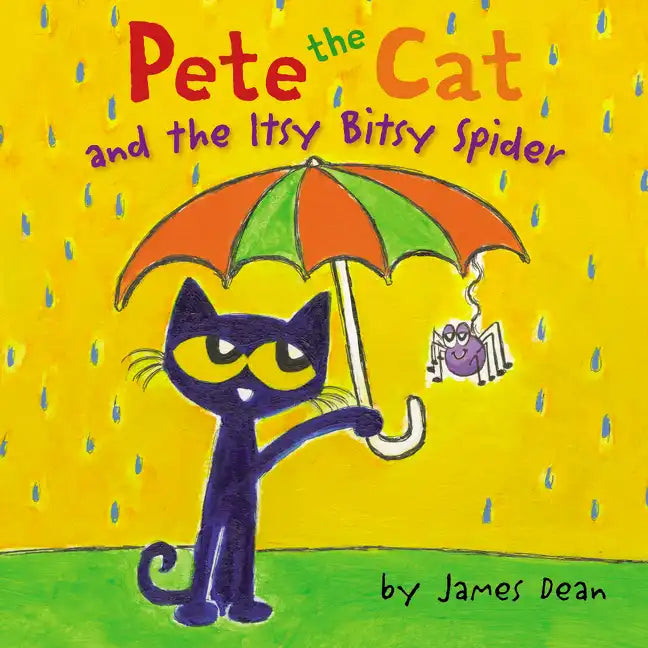 Pete the Cat and the Itsy Bitsy Spider - Hardcover