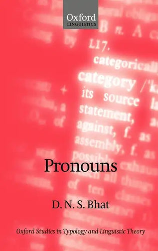 Pronouns - Hardcover